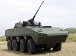 Patria AMV 8x8 with Oto Melara Hitfist 2004 года